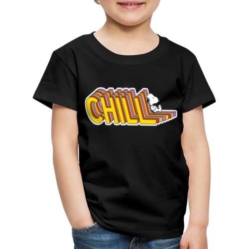 Peanuts Snoopy Chill Kinder Premium T-Shirt - Bild 1 von 16