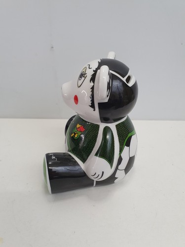 TEDDY Bear Money Box Bank Limited RITZENHOFF Decor Przybylska Football Referee - Picture 4 of 8