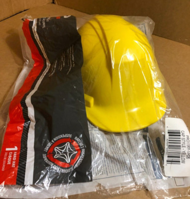 PIP Yellow Type 1 Class E Hard Hat with 4-Point Ratchet Suspension
