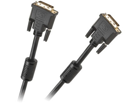 5901436715245 Kabel DVI-DVI 3M (24+1) Cabletech