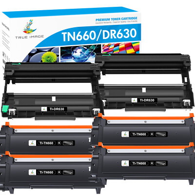 DR630 Drum Unit + TN660 Toner For Brother HL-L2360DW HL-L2300D DCP-L2540DW lot