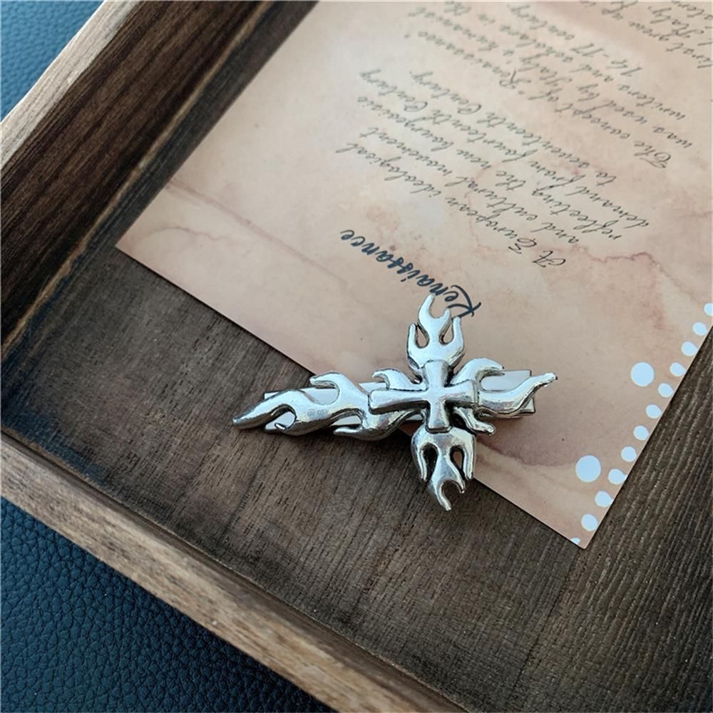 Pattern Harajuku Trending Wave Sun Hairpins Flame Hair Clip Barrette