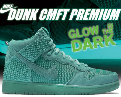 Nike Dunk High CMFT PRM MINT Glow in the Dark SB Light Retro Men's