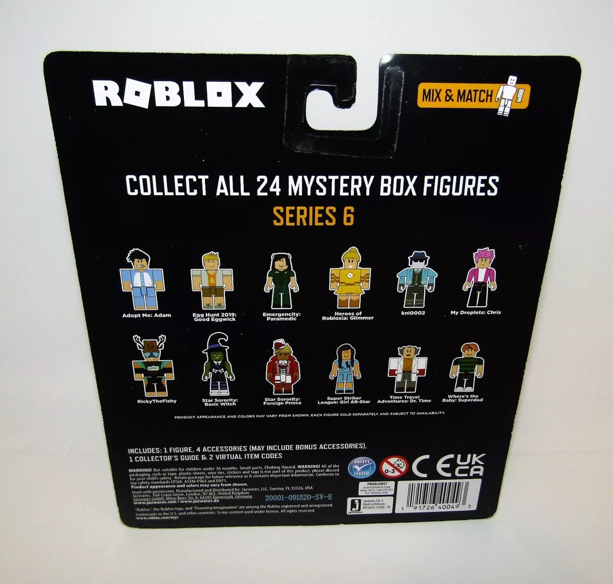 Roblox Mystery Box Accessories pack series 6 Kid toy Apple Mac Mini display  doll