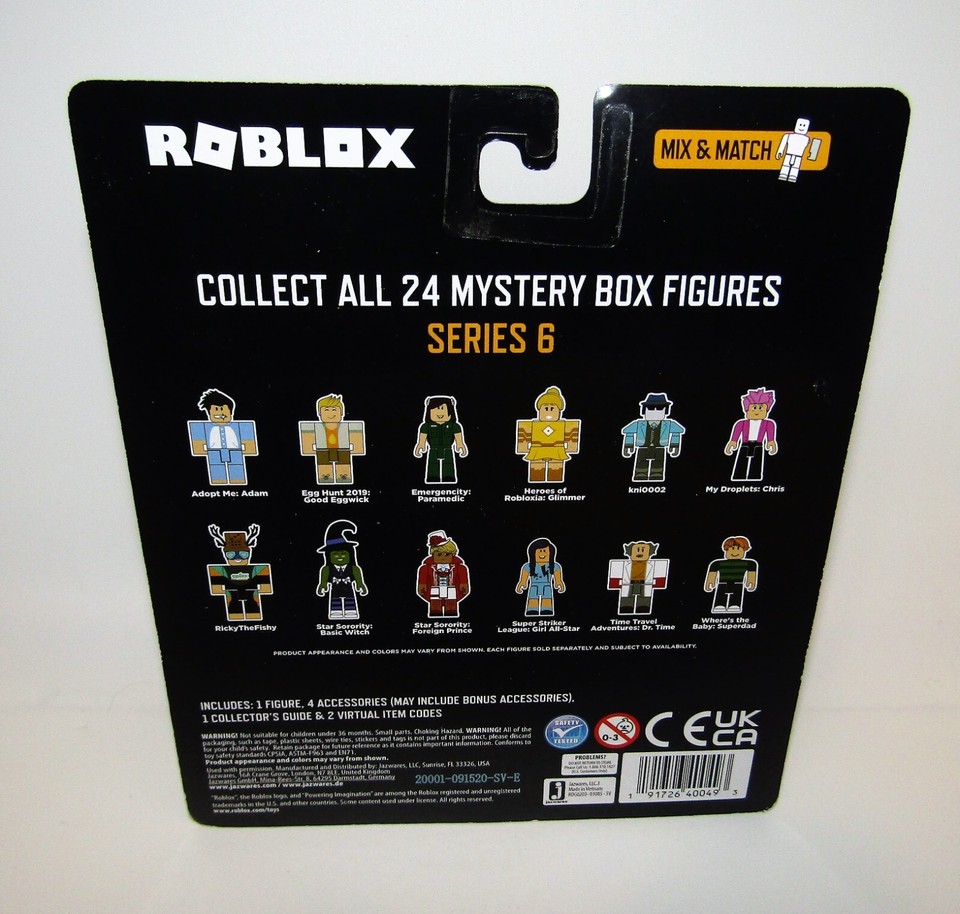 Roblox Mystery Box Accessories Pack Series 6 With Virtual Code New S L960 
