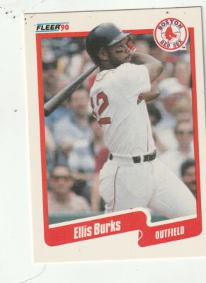 FREE SHIPPING-MINT-1990 Fleer Ellis Burks #269 RED SOX PLUS BONUS