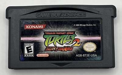 Teenage Mutant Ninja Turtles 2 Battle Nexus (Nintendo GameBoy Advance) - Tested