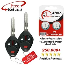 2 For 2014 2015 Mitsubishi Mirage Keyless Entry Car Remote Key Fob Transmitter
