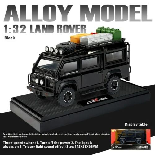 1/32 Land Rover Defender Car Alloy Off-Road Diecast Model Vehicle Kids Gift Toys - Picture 8 of 14