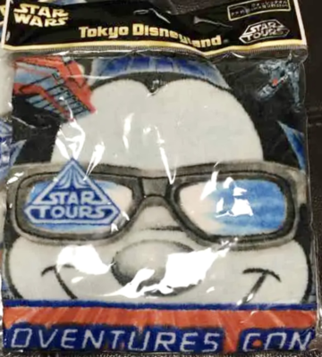 Star Tours Mickey Mouse Towel Star Wars Limited Edition Tokyo 