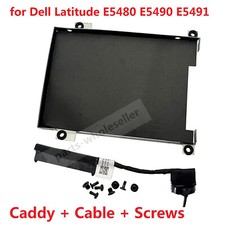 2.5 SSD HDD Hard Drive Cable Connector Caddy for Dell Latitude E5480 E5490 E5491
