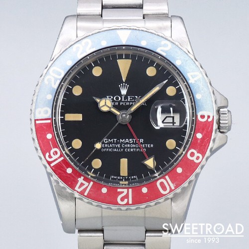 Rolex Ref.1675 Gmt Master Patina Quadrante Cal.1570 1977 Originale  Quadrante | eBay