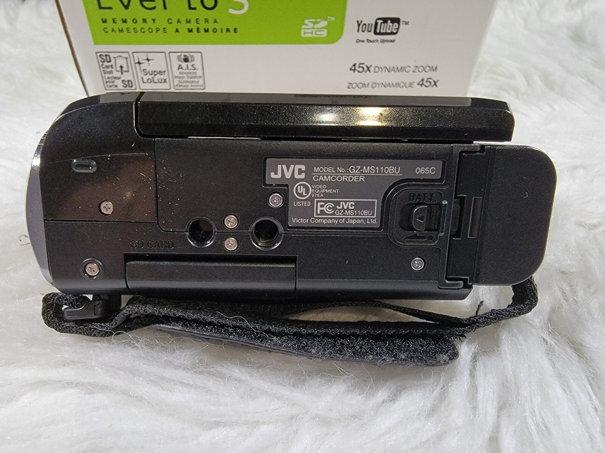 JVC GZ-MS110 Everio S Flash Memory Camcorder (IOB JVC GZ-MS110 Everio S Flash Memory Camcorder (IOB