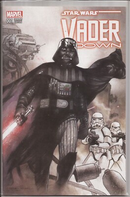 STAR WARS: VADER DOWN #1 - DYNAMIC FORCES OLIVER COIPEL VARIANT W/DF COA
