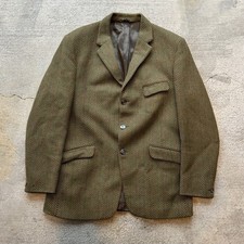 Vtg 50s Rockabilly Mens Wool Suit Blazer