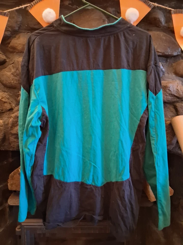 Star Trek TNG Science Uniform Shirt Mens XL Robe Factory Next Generation Tunic - Image 2 of 4