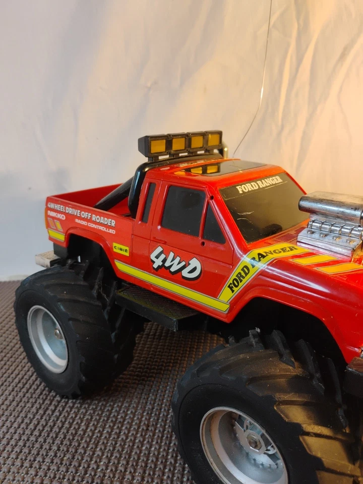 🔥Vintage 1983 Nikko RC Truck Ford 4WD Ranger F150 Power Command No Remote - Image 4 of 4