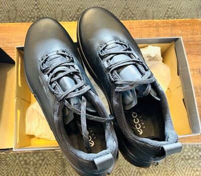 ECCO M Golf Biom H4 Gore-Tex Brand New Golf Shoes Black US 9-9.5 EU43