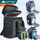 40 Cans Backpack Cooler Large Insulated Leakproof Bag Double Deck for In/Outdoor