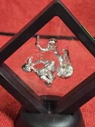 18.2 Premium .999 Silver Nugget In 3d Display!