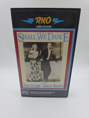 RKO classic Collection Shall We Dance Vhs 