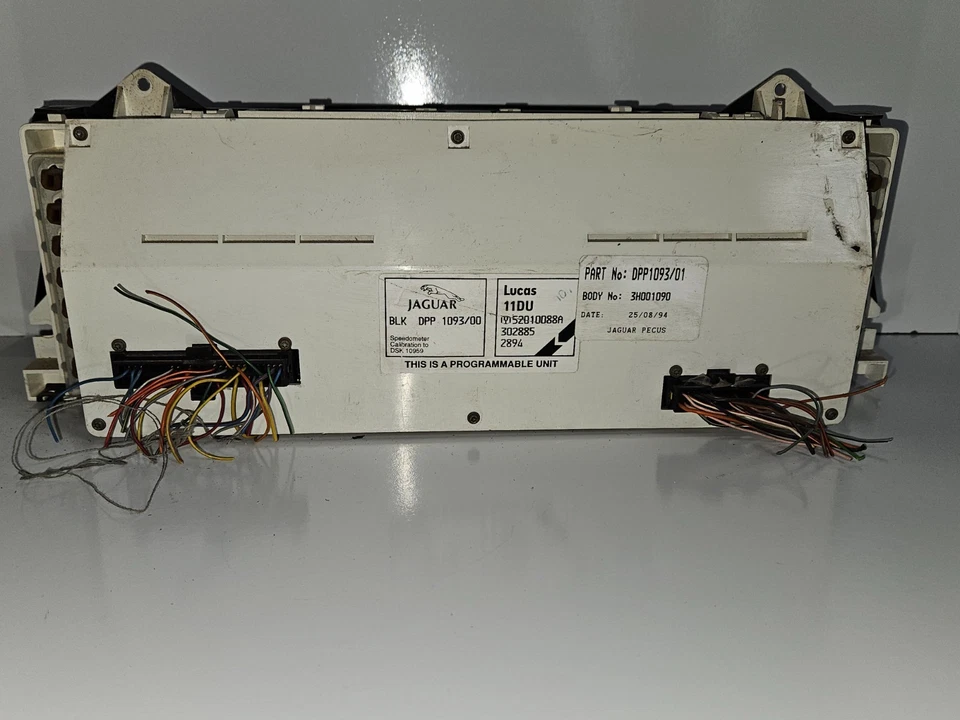 Cuadro de instrumentos velocímetro Jaguar XJ6 1995-1997 MPH OEM, 257-59802 Foto 4 de 4