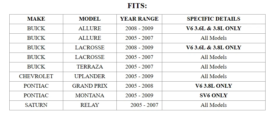 Pastillas de freno delanteras de cerámica para relé Allure LaCrosse Terraza Uplander Grand Prix⭐ Foto 3 de 4