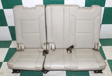 Note 16 Yukon Beige Leather Rear Power Folding 3rd Row Bench Seat Wty Oem