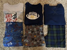 Boys Pajama Sets Lot Of 3. Size 8-10