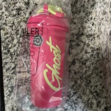 NEW - Ghost Lifestyle Blender Bottle 28 oz Shaker Cup Pink “inspo”🔥