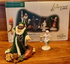 Dept 56 A Christmas Carol Visit Dickens Village 2 OF THE 4 Pieces Included! READ