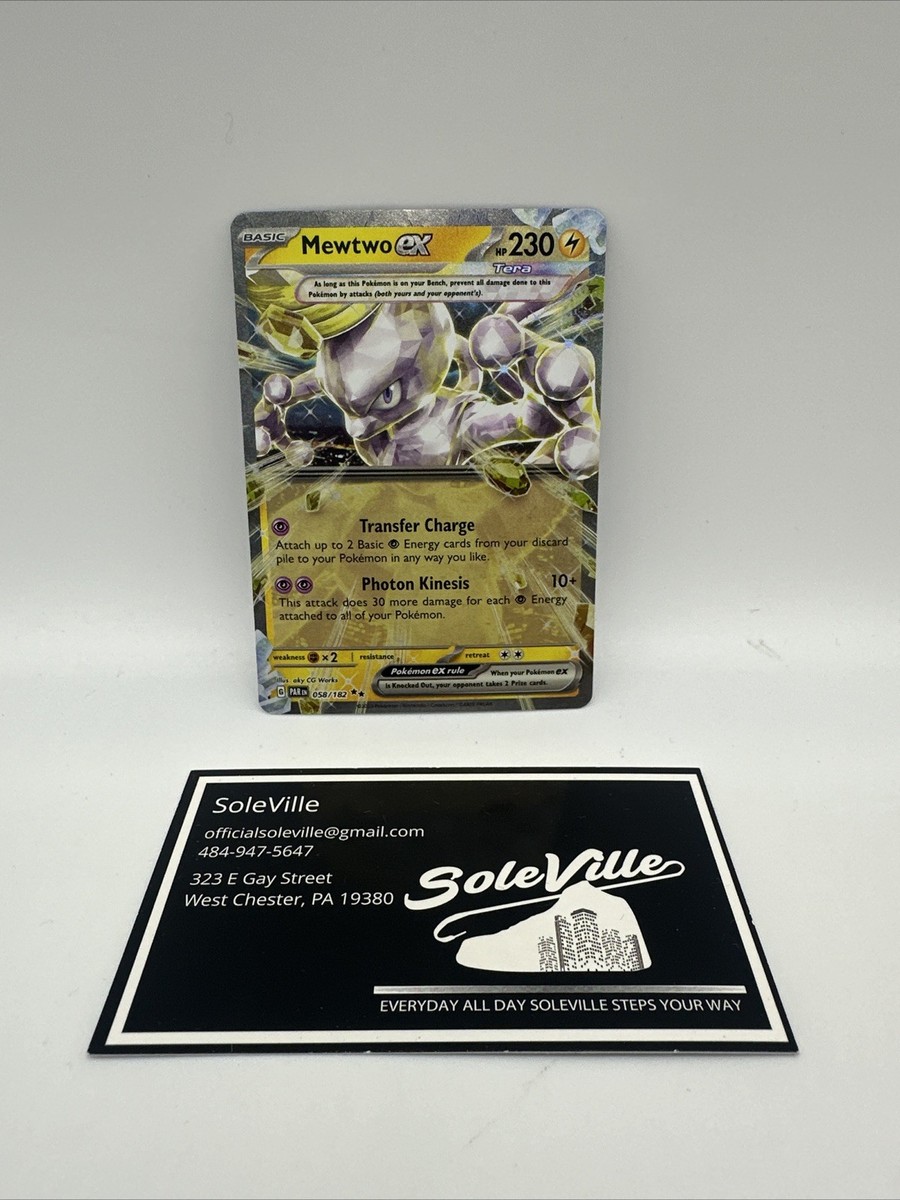 Mewtwo ex 058/182 Sv04: Paradox Rift Holo | eBay