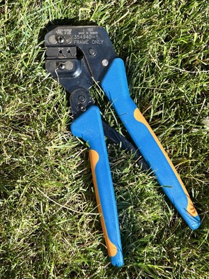 TE CONNECTIVITY/AMP 354940-1 Crimp Tool Frame, 91337-2 DIE