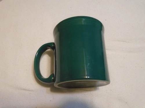 Fiesta HLC Coffee Mug USA FiestaWare Dark Green  12 oz Java Mug