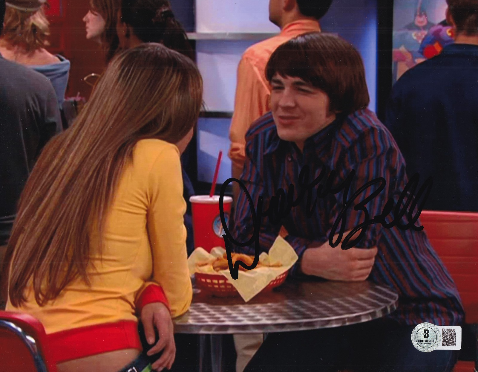 DRAKE BELL signed (DRAKE & JOSH) autographed 8X10 photo BECKETT BAS BU18980 