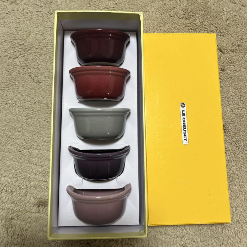 LE CREUSET Petite Pie Dish Small Bowl Set of Maison de Paris