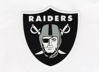 #ad Las Vegas Raiders Vinyl Decal helmet window laptop to 14quot; FREE TRACKING $3.49