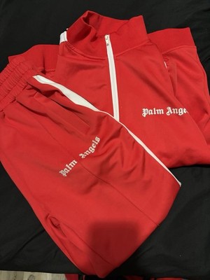 Palm Angels Red Tracksuit Medium | eBay