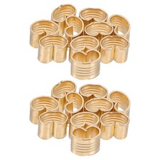 20pcs Copper Buckles for for Width 6mm 2GT Open Timing Rubber Belt - 3D Printer