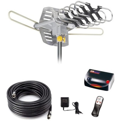 Weather Resistant Digital Outdoor Antenna, 150 Mile Range