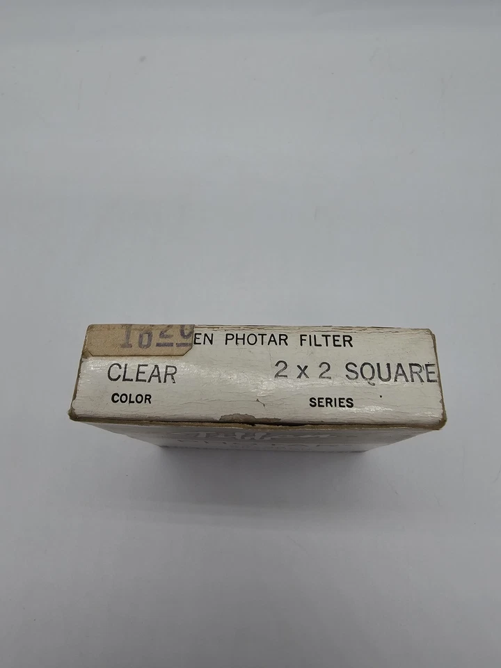 Vintage Tiffen Photar Filter 2x2" Clear Filter Original Box & Case - Image 4 of 4