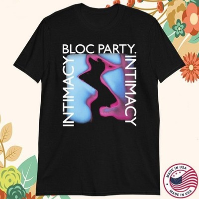 NEW Bloc Party Band Intimacy Heavy Cotton Black S-5XL T Shirt JU883