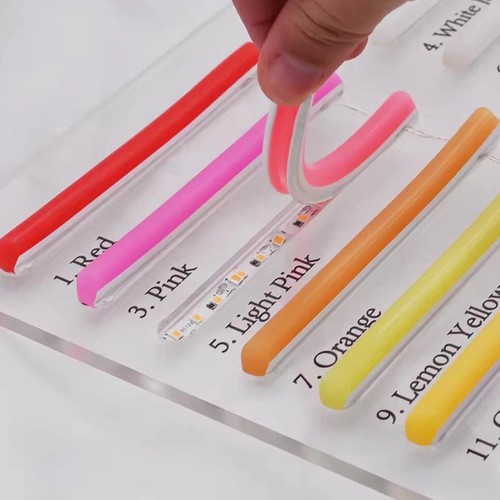Tira de luz LED separada Neon Flex tira de silicona tira de cinta de luz tira - Imagen 12 de 16