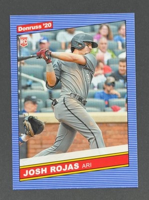 2020 Donruss #239 - Josh Rojas R86, RC - Arizona Diamondbacks