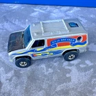 Hot Wheels Baja Breaker Silver Van Blackwall BW Vintage 1977 Mattel Hong Kong HK