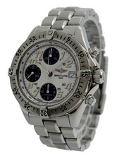 Breitling 41mm Men's Colt 100M White Dial Automatic Chrono SS Watch Ref: A13335! 4
