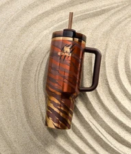 Stanley X Tyla Tyger Quencher H20 40oz FlowState Tumbler Limited Edition NIB NEW