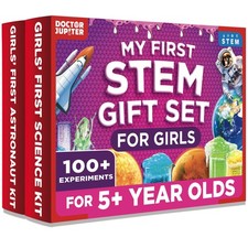 Doctor Jupiter My First STEM Gift Set  Set of  Girls' First Science Kit  ,  Girl