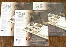3-Creative Memories 12x12 Page Protectors 16 Each 48 OLD STYLE