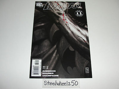 Batman #651 Comic DC 1 Year Later One Robin Two-Face Robinson Kramer 1st Print